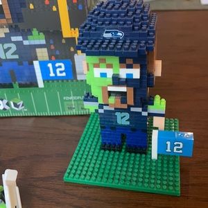Seahawks Fan 12 Building set